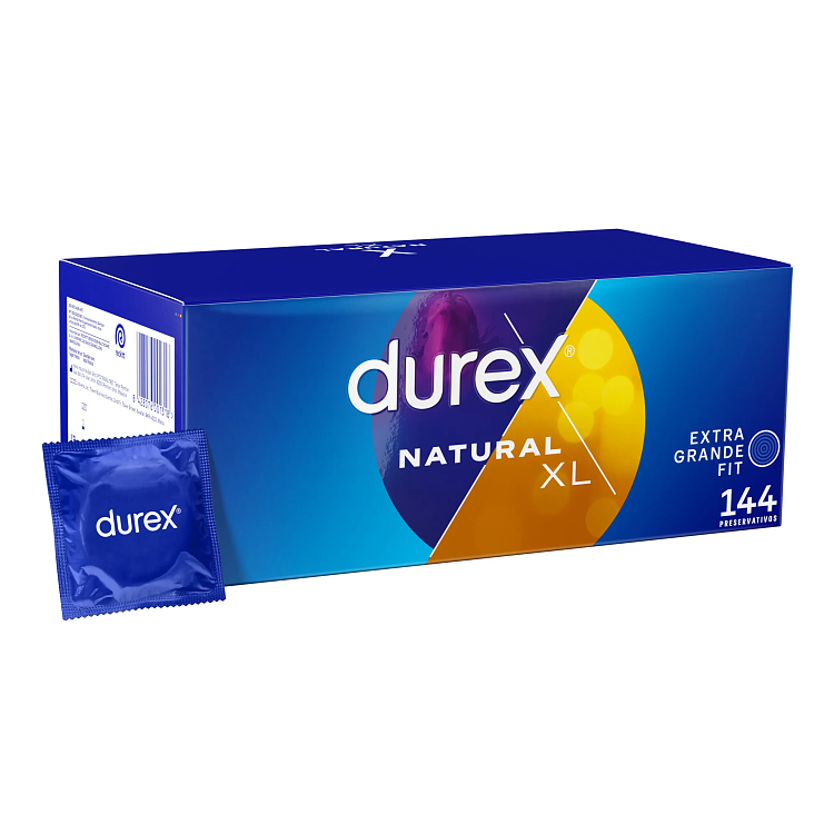 Durex Προφυλακτικά Natural XL 144τμχ