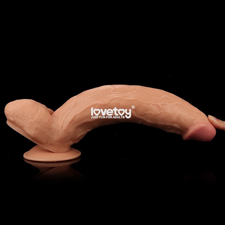 Lovetoy Legendary King-Sized, Ρεαλιστικό Dildo, 27.9cm, Flesh