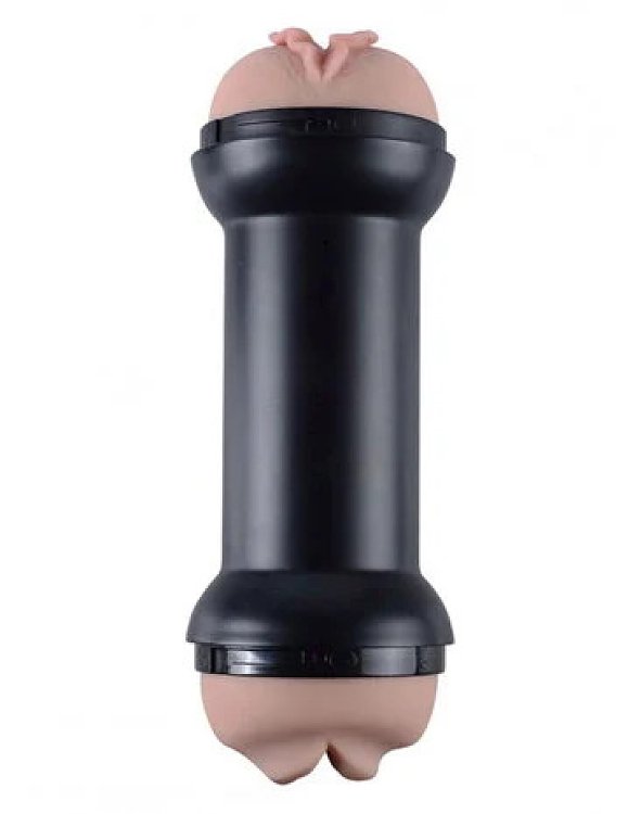 Lovetoy Training Master, 2-in-1 Masturbator with 3D Textured Realistic Pussy & Mouth