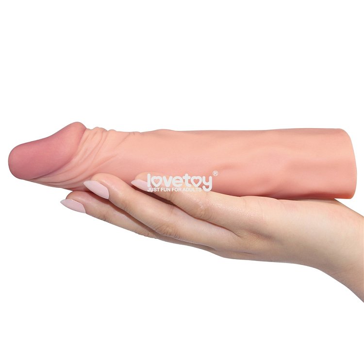 Lovetoy Pleasure X-Tender, Προέκταση Πέους, Flesh