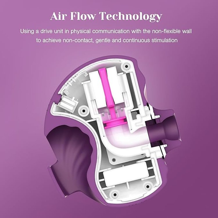 Tracy's Dog OG3 Clitoral Sucking Vibrator, Dual G-Spot & Clitoris Stimulation, 10 Vibration & Suction Modes, Purple