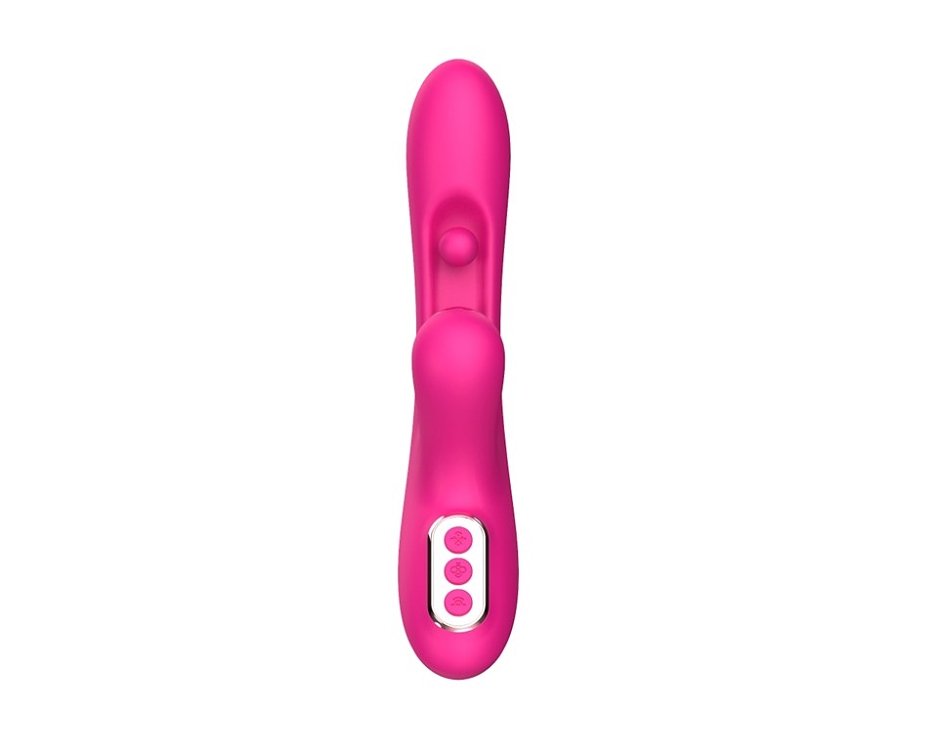 SMD Valkyrie Pro, Dual-Action Rabbit Vibrator With 10 Vibration Modes & 10 G-Spot Stimulation Modes, 24cm, Pink