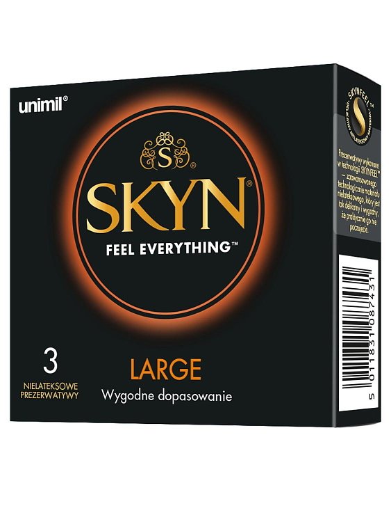 Skyn Large (King Size) Condoms 3pcs