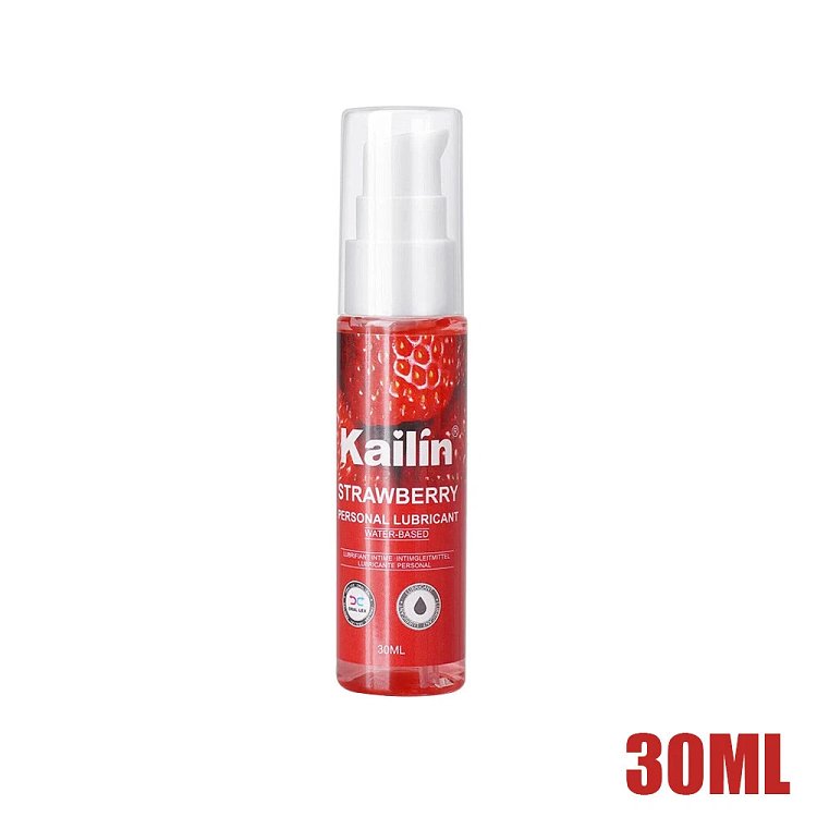 Kailin Fruitastic, Waterbased Fruity Flavoured Lube Set με Γεύσεις Strawberry, Bubble Gum & Lemon, 3 x 30ml