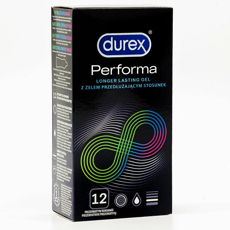 Durex Performa Condoms with Delay 12pcs
