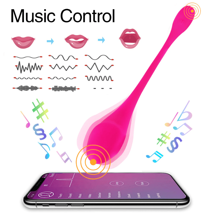 Mokko EVA App Controlled Vibrator for Couples, Ασύρματος Κλειτοριδικός Δονητής με Bluetooth για Ζευγάρια