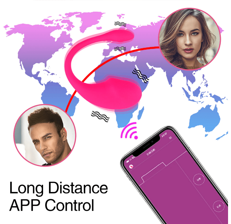 Mokko EVA App Controlled Vibrator for Couples, Ασύρματος Κλειτοριδικός Δονητής με Bluetooth για Ζευγάρια