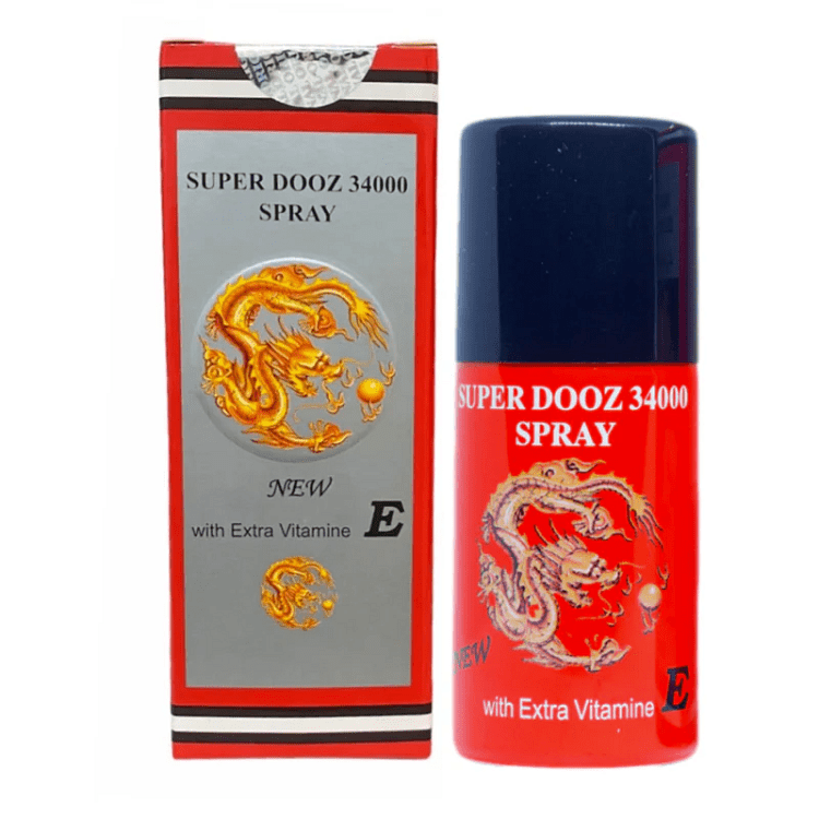 Super Dooz 34000 Dragon's Delay Spray with Extra Vitamine E, Επιβραδυντικό Spray για Άνδρες, 45ml