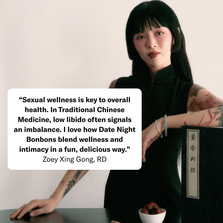 The Oh Collective Date Night BonBons, Creamy Caramel Filling Chocolates, Αφροδισιακά Σοκολατάκια με Maca,Ginseng & Liboost, 50gr