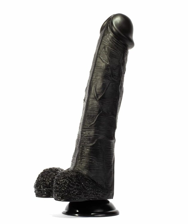 X-Men Geoff, Ρεαλιστικό Dildo, 30.2cm, Black