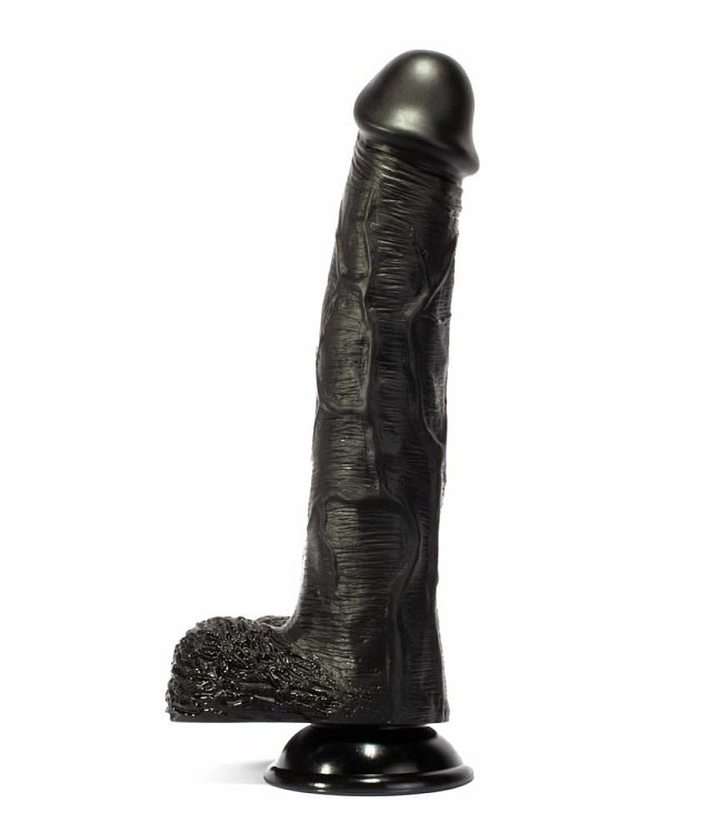 X-Men Geoff, Ρεαλιστικό Dildo, 30.2cm, Black