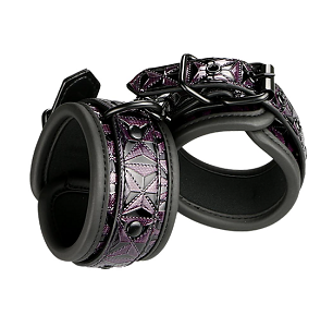 Dream Τoys Blaze Luxury Fetish Handcuffs, Ρυθμιζόμενες Χειροπέδες, Purple