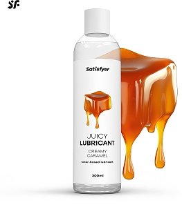 Satisfyer Juicy Lubricant, Water Based Λιπαντικό, Creamy Caramel, 300ml