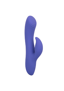 CalExotics Calex Connect Dual Stimulator, Clitoral Stimulation and G Spot Vibrator 2-in1, Διπλός Δονητής με APP,  Purple