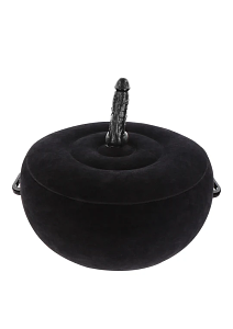 Taboom Inflatable Fuck Seat with Remote Control, Κάθισμα Sex με Δόνηση & Χειριστήριο, Black