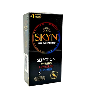 Skyn Selection Προφυλακτικά χωρίς Λάτεξ 9τμχ