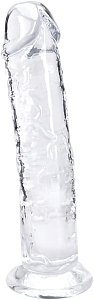 SMD Vanguard, Realistic Dildo 21cm Ρεαλιστικό Dildo με Βεντούζα, Clear