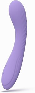 Tracy's Dog G-Vibe, Finger Shaped Silicone G-Spot Vibrator, Taro Purple
