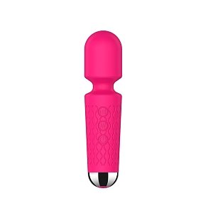 SMD Vibrator Wand Pocket, Ασύρματος Κλειτοριδικός δονητής 15cm, 20 Vibrations & 8 intensities, Pink