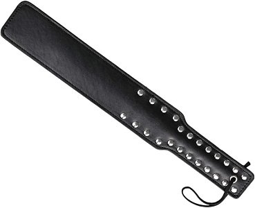SMD Doit Paddle Studded 37cm από Vegan Leather, Black