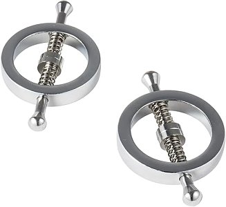 SMD Adjustable Nipple Clamps, Σφιγκτήρες Θηλών, Silver