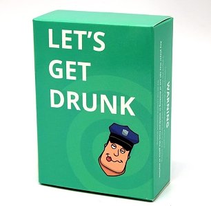 Toyz4lovers Let's Get Drunk Drinking Games for Adults Επιτραπέζιο Παιχνίδι για 2-8 Παίκτες 21+ Ετών (EN)