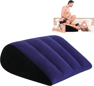 SMD G-ometry, Sex Pillow Cushion Inflatable, Blue