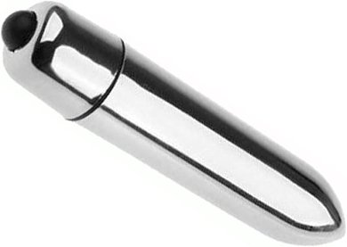 SMD Love Bullet, Pocket Bullet Vibrator, 9cm, Silver