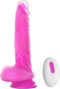 Tracy’s Dog JeliVoy-Mid Realistic Dildo 21cm με Remote, Λειτουργία Thrusting & Heating, Rose