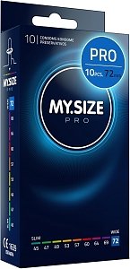 My Size Pro Προφυλακτικά 72mm, Size 8 XXL, 10τμχ