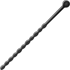 SMD Ribbed Urethra Dilator, Διαστολέας Ουρήθρας, 14cm, Black