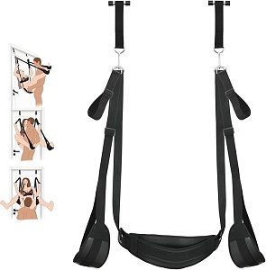 SMD Back Door, Sex Swing BDSM Κούνια, Black