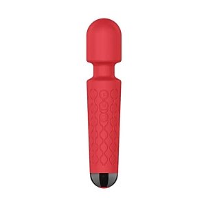 SMD Vibrator Wand, Ασύρματος Κλειτοριδικός δονητής, 20 Vibrations & 8 intensities, Red