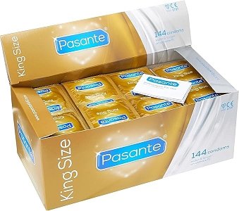 Pasante Προφυλακτικά King Size Bag 144τμχ