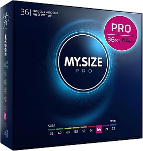 My Size Pro Προφυλακτικά 64mm, Size 6 XL, 10τμχ