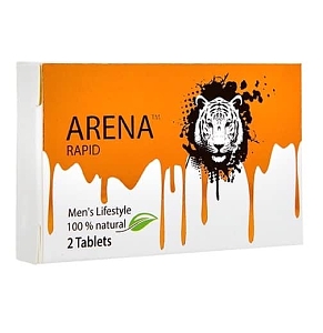 Arena Rapid Gold Unlmited Sex Φυσικά Διεγερτικά Χάπια για την Βελτίωση της Στύσης, 2 Ταμπλέτες