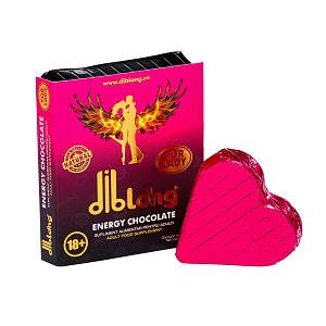 Diblong Energy Chocolate for Lady, Γυναικεία Αφροδισιακή Σοκολάτα με Ginseng, 24gr