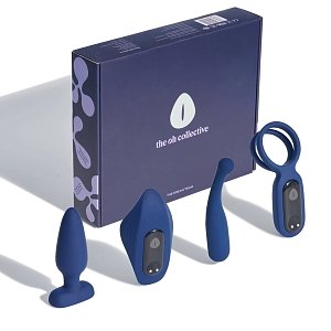 The Oh Collective Dream Team, Couples Sex Toy Set 4 Vibrators with 1 Remote Control & Cock Ring