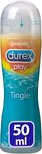 Durex Play Tingle Λιπαντικό Gel με Δροσιστικές & Θερμαντικές Ιδιότητες 50ml