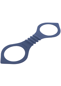 Taboom Silicone Supreme Ankle Cuffs, Ποδοπέδες Αστραγάλων Σιλικόνης, Blue