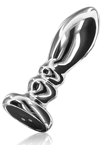 ToyJoy The Slider Vibrating Plug, Butt Plug Vibrator, Πρωκτική Σφήνα με Δόνηση, Large