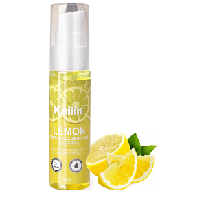 Kailin Fruitastic Lemon Flavoured Water Based Lube, Λιπαντικό με Γεύση Λεμόνι, 30ml