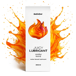 Satisfyer Juicy Lubricant, Water Based Λιπαντικό, Warm Wave, 300ml