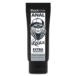 Black Hole Anal Relax Extra Dilatation 70ml, Water Based Πρωκτικό Λιπαντικό σε Gel