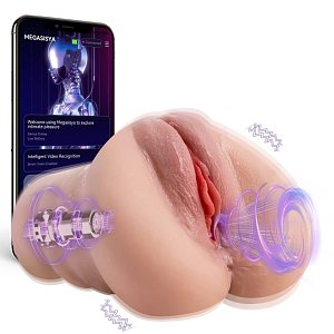 Sora Pussy Masturbator, App Control, Thrusting & Vibration, Superskin