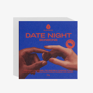 The Oh Collective Date Night BonBons, Creamy Caramel Filling Chocolates, Αφροδισιακά Σοκολατάκια με Maca,Ginseng & Liboost, 50gr