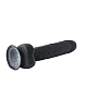 Dream Toys Real Love, Dual Density XXL Hyperealistic Dildo, Thermoreactive, Suction Cup Base, 38cm, Black