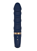 Dream Toys Goddess Collection Belenos, Liquid Silicone Ribbed G-Spot Vibrator, G-Spot Heated Vibrator, 23cm, Blue