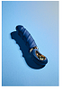 Dream Toys Goddess Collection Belenos, Liquid Silicone Ribbed G-Spot Vibrator, G-Spot Heated Vibrator, 23cm, Blue