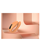 Dream Toys Glam, Couples Vibrator Wireless Remote, Διπλός Δονητής για Ζευγάρια, 4 Rhythms & 3 Speeds, Orange